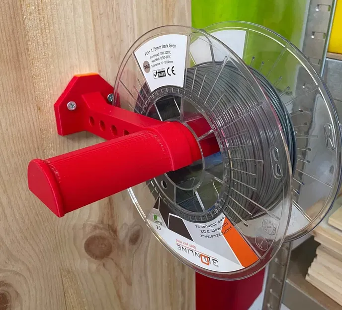 Giá đỡ cuộn dây V1 cho máy in 3D trên TinkerCad - Image 4