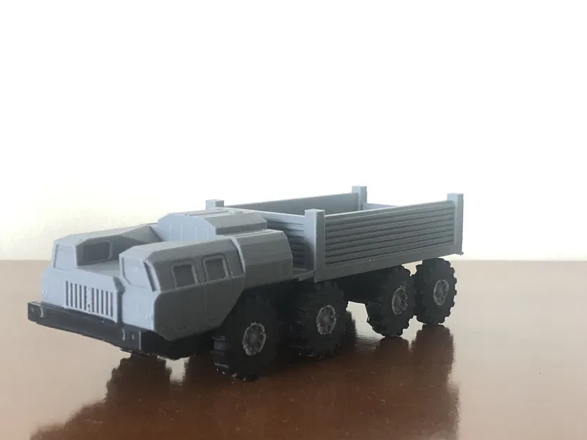Xe tải quân sự MAZ 7310/MAZ 543 in màu tỷ lệ 1:72, 1:35 - Image 1