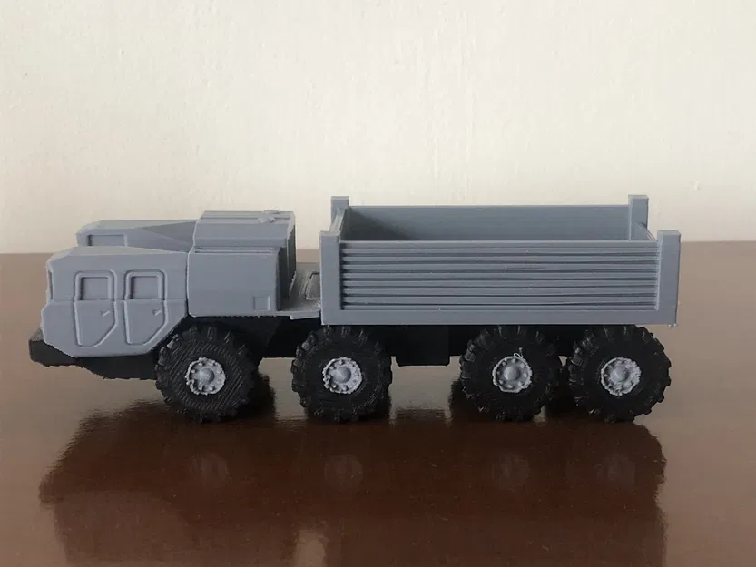Xe tải quân sự MAZ 7310/MAZ 543 in màu tỷ lệ 1:72, 1:35 - Image 2