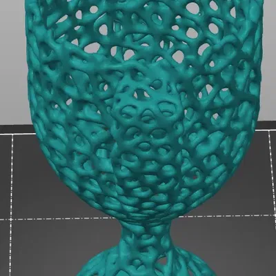 Cúp voronoide nghệ thuật độc đáo