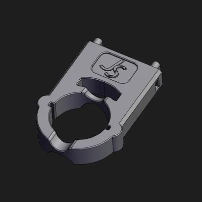 Giá đỡ đầu hút Dyson cho bảng ghim Ikea