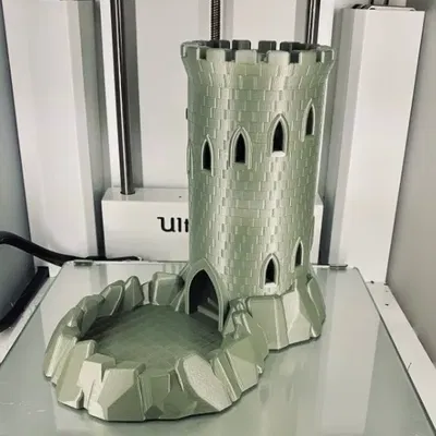 Tháp xúc xắc có nam châm