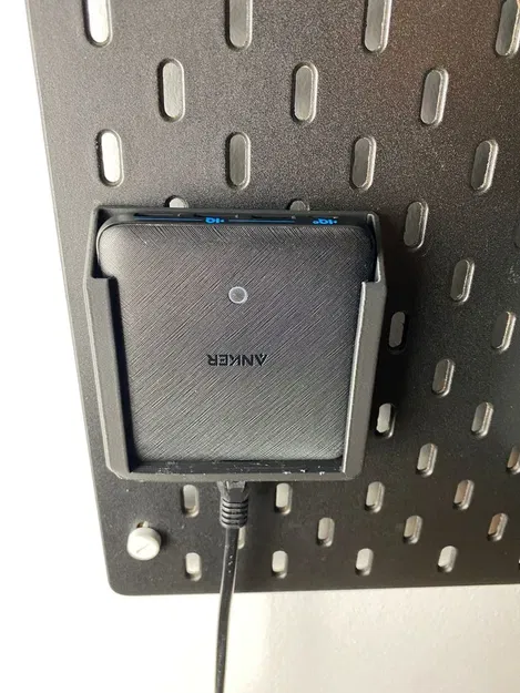 Giá đỡ hub USB Anker cho bảng ghim Ikea Skadis - Image 2