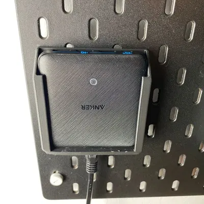 Giá đỡ hub USB Anker cho bảng ghim Ikea Skadis