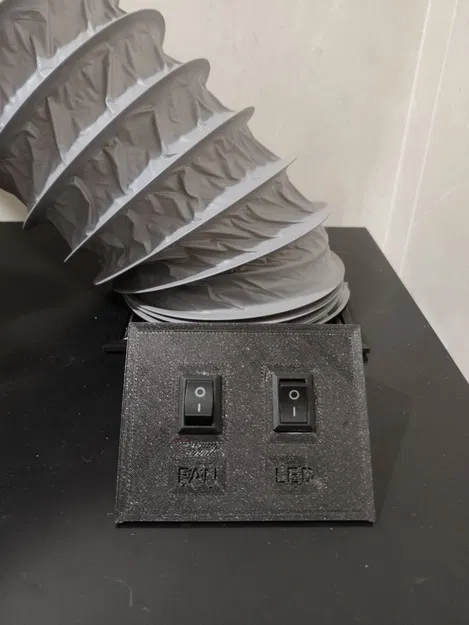 Hệ thống thông gió cho hộp ikea Lack với bộ lọc carbon - Image 2