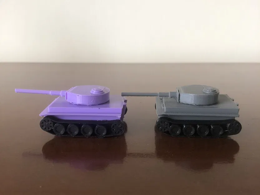 Xe tăng hổ dễ thương in 3D cho trẻ em - Image 3