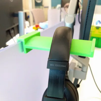 Giá đỡ tai nghe điều chỉnh cho vách ngăn văn phòng