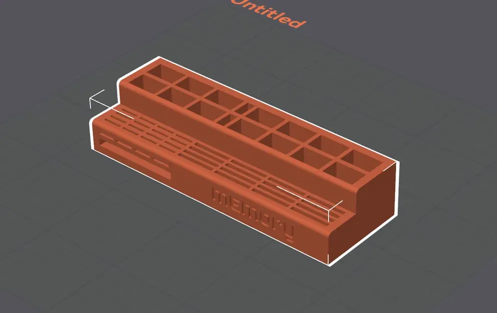 Kệ lưu trữ thẻ nhớ cho bàn làm việc - Image 4