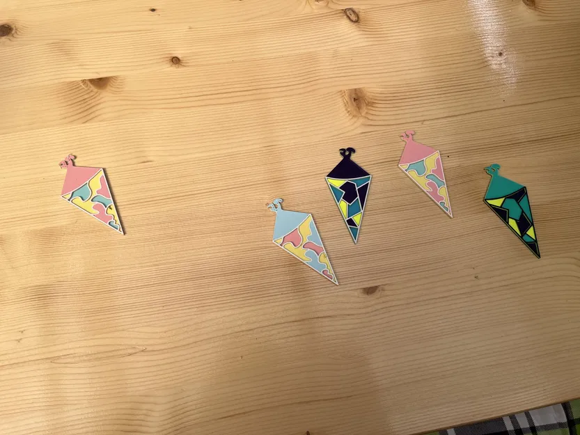 Trang trí bàn với Schultüten 4 màu sắc khác nhau - Image 2