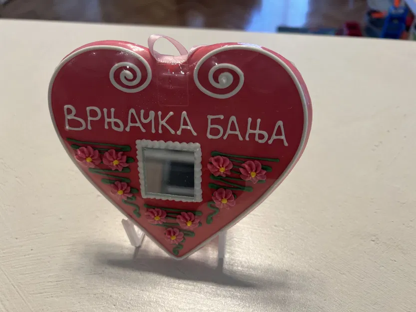 Giá đỡ hình trái tim bánh gừng Lebkuchenherz - Image 1