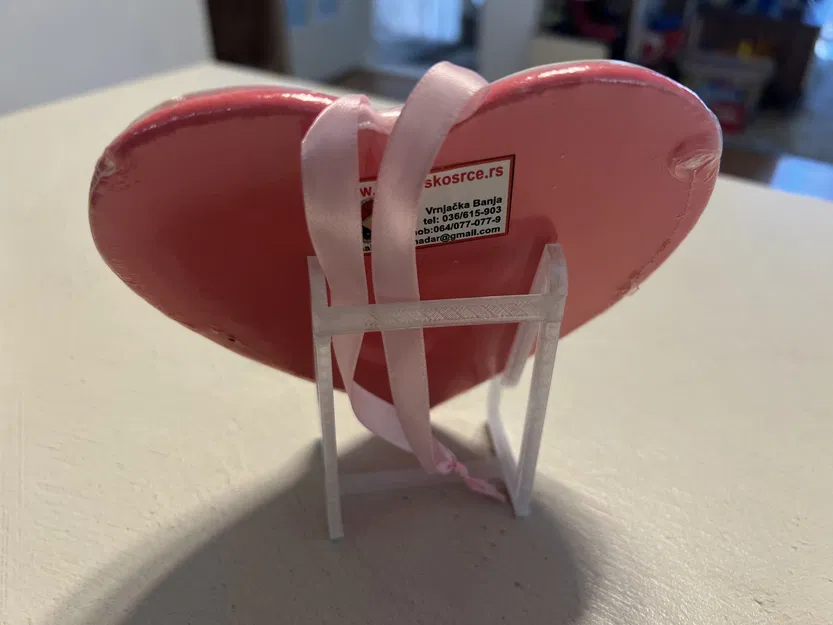 Giá đỡ hình trái tim bánh gừng Lebkuchenherz - Image 2