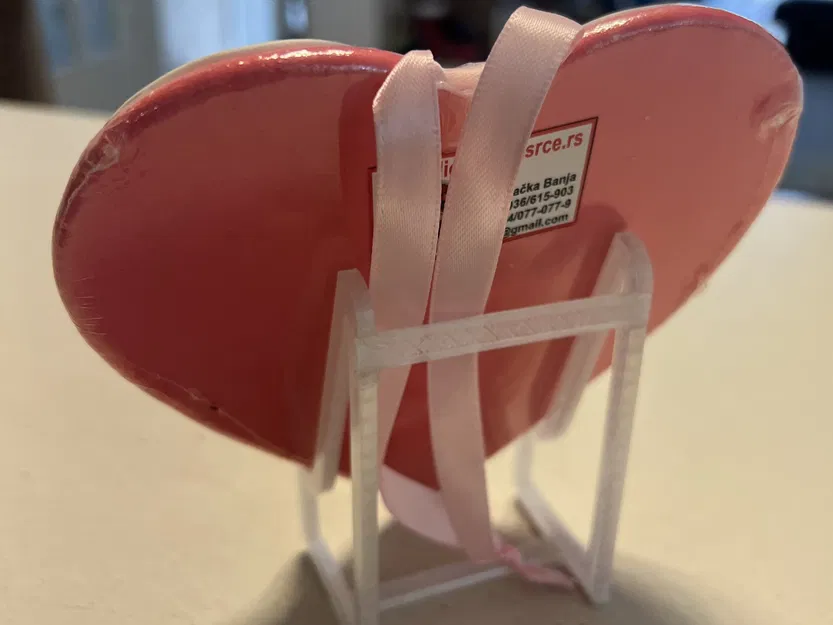 Giá đỡ hình trái tim bánh gừng Lebkuchenherz - Image 3