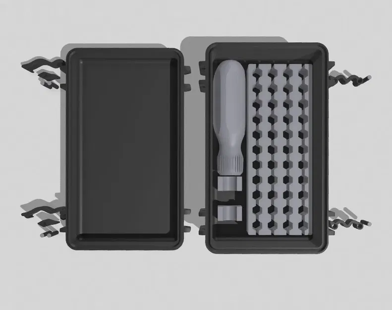 Giá đỡ tua vít và hộp chứa đầu vít tiện lợi - Image 3