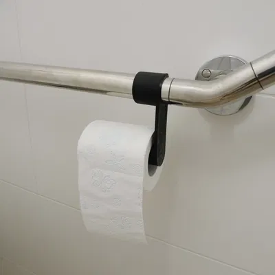 Giá đỡ giấy vệ sinh cho người khuyết tật trên đường ray