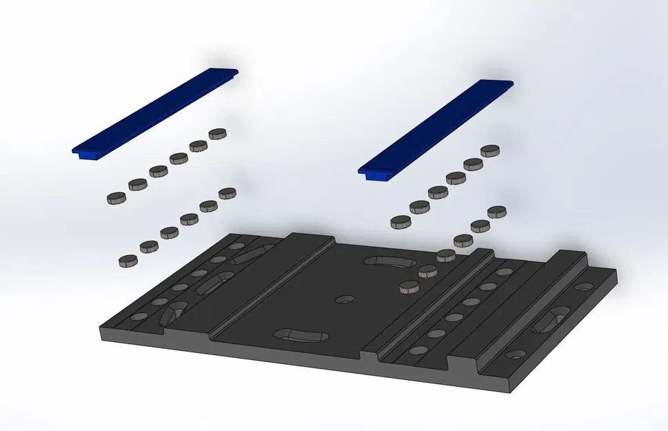 Giá đỡ cho cưa tròn Bosch trên ray FSN - Image 1