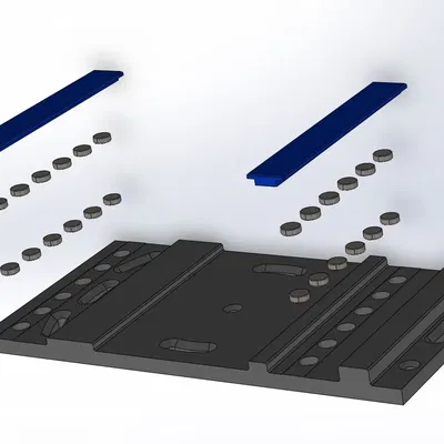 Giá đỡ cho cưa tròn Bosch trên ray FSN