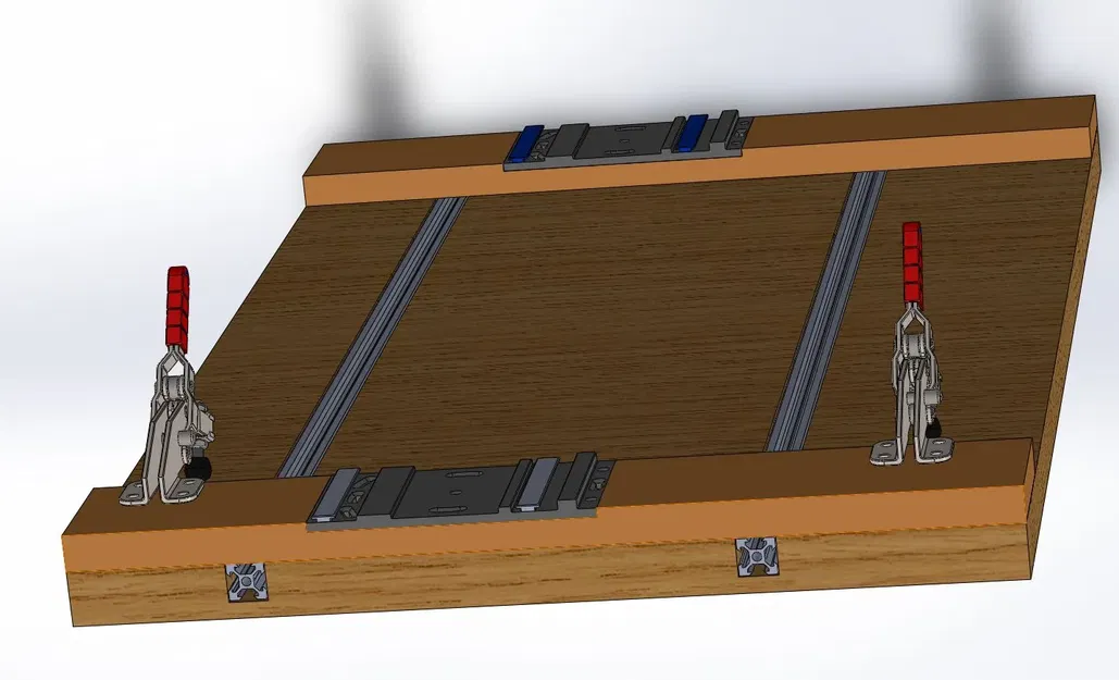 Giá đỡ cho cưa tròn Bosch trên ray FSN - Image 2