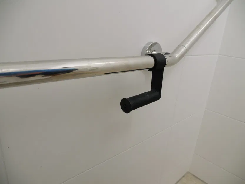 Giá đỡ giấy vệ sinh cho người khuyết tật trên đường ray - Image 2