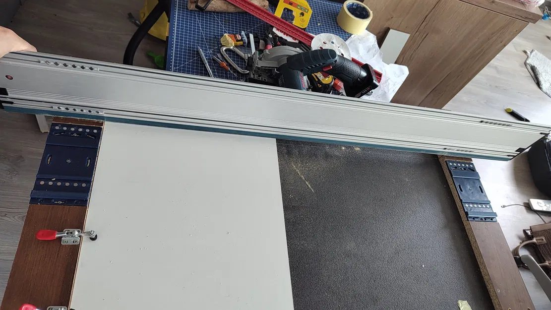 Giá đỡ cho cưa tròn Bosch trên ray FSN - Image 5