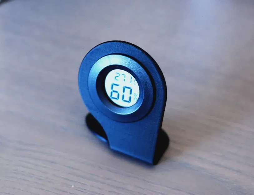 Giá đỡ để bàn cho đồng hồ đo độ ẩm hình tròn - Image 1