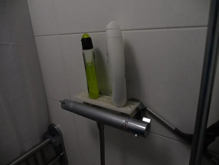 Bàn để xà phòng và dầu gội trong phòng tắm - Image 2