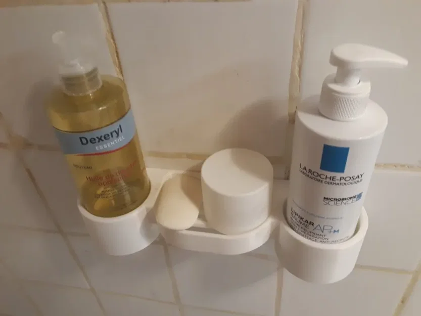 Giá đỡ dầu gội và xà phòng treo tường - Image 1