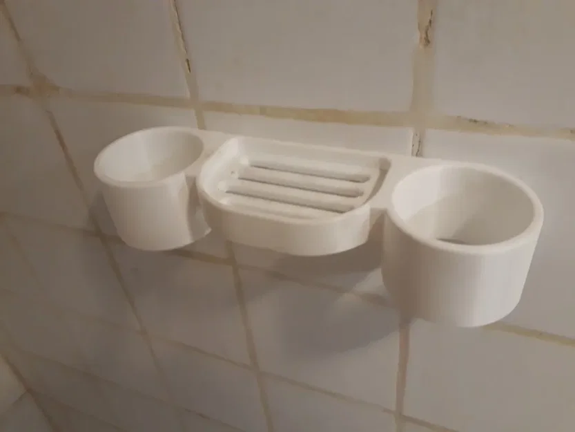 Giá đỡ dầu gội và xà phòng treo tường - Image 4