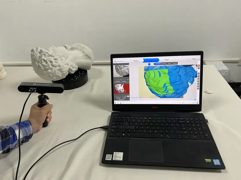 David (quét bằng máy quét 3D Revopoint POP) - Image 4