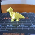 Khủng long stegosaurus phong cách low poly - Thumbnail 2