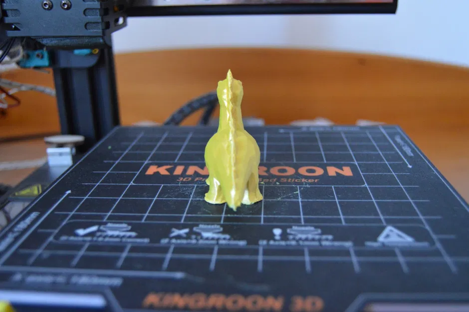 Khủng long stegosaurus phong cách low poly - Image 4