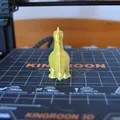 Khủng long stegosaurus phong cách low poly - Thumbnail 4