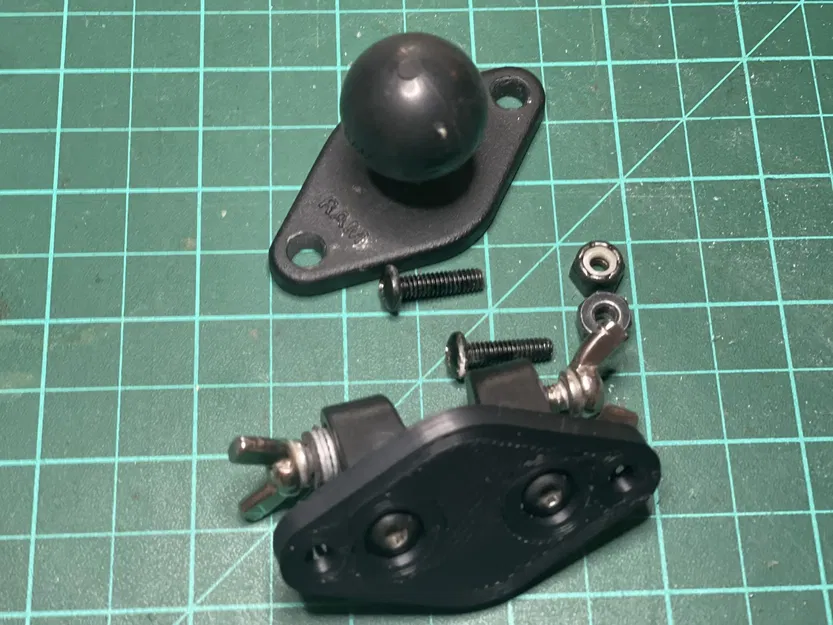 Bộ chuyển đổi RAM cho giá đỡ Quad Lock Evotech - Image 4