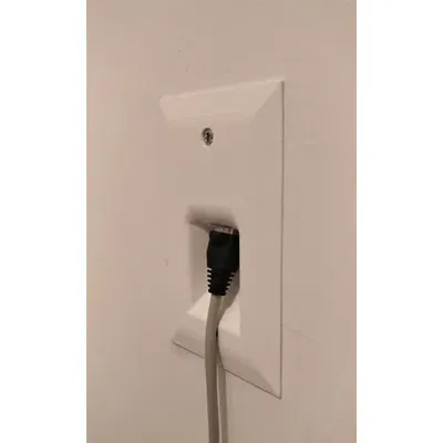 Nắp che keystone cho cáp ethernet gắn tường