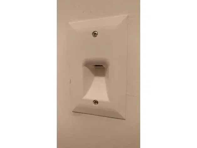 Nắp che keystone cho cáp ethernet gắn tường - Image 3