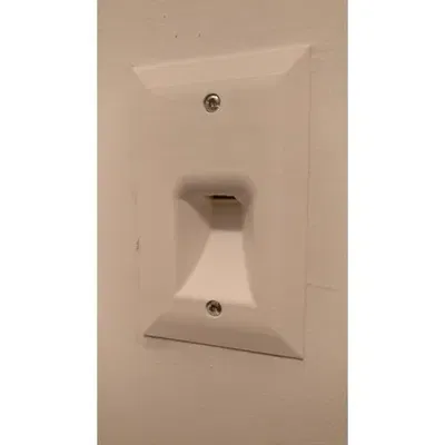 Nắp che keystone cho cáp ethernet gắn tường