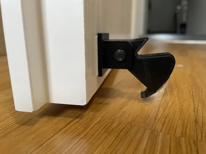 Chặn cửa nhỏ cho cửa nội thất nhẹ - Image 1