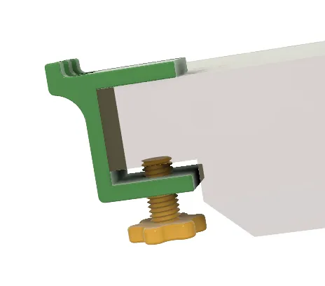 Giá đỡ cáp USB gắn bàn làm việc 2 cổng - Image 4