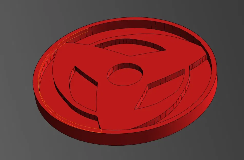 Đế lót ly sharingan phong cách Naruto - Image 1