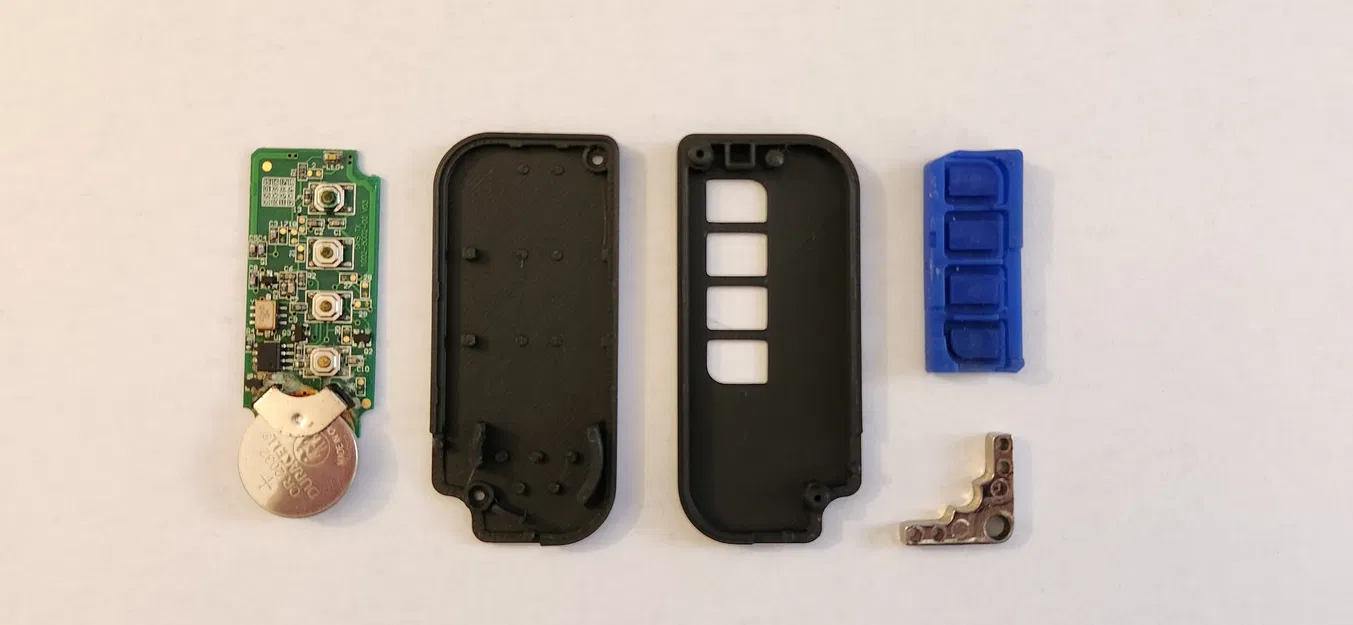 Nắp điều khiển từ xa Centurion Euro Style Avanti 4 nút - Image 1