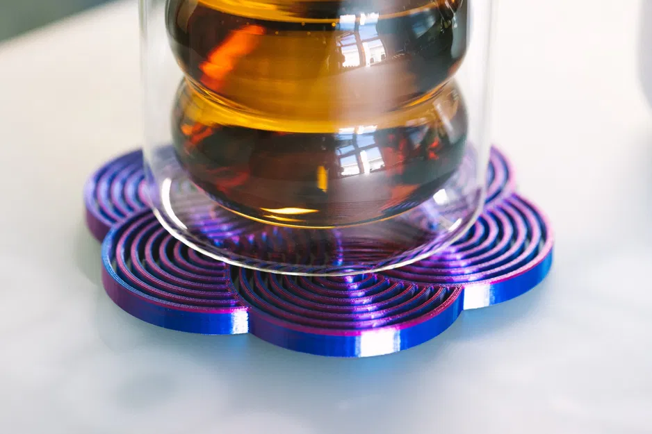 Đế ly Truchet với họa tiết tinh tế cho bàn ăn - Image 4