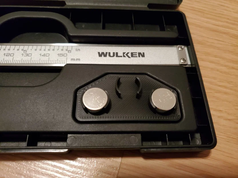Giá đỡ pin LR44 cho hộp thước kẹp Wulken - Image 4