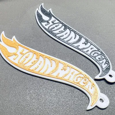 Móc khóa Satanwagen từ da nhân tạo