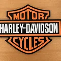 Biểu tượng Harley Davidson treo tường nhiều màu sắc - Thumbnail 1