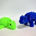 Khủng long Ankylosaurus linh hoạt in tại chỗ - Thumbnail 1