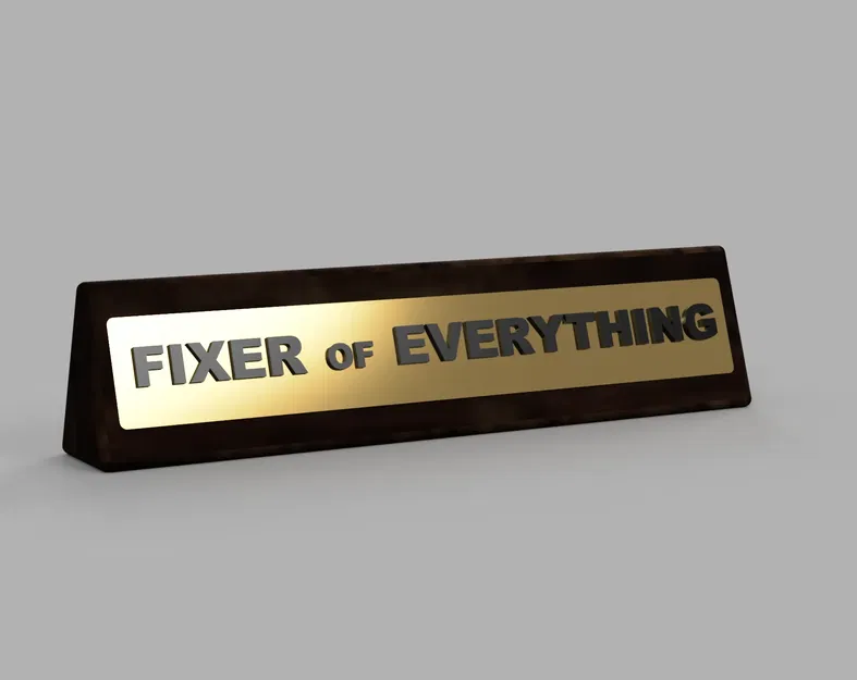 Biểu tượng "Người Sửa Chữa Mọi Thứ" - Đồ Trang Trí Bàn L... - Image 1