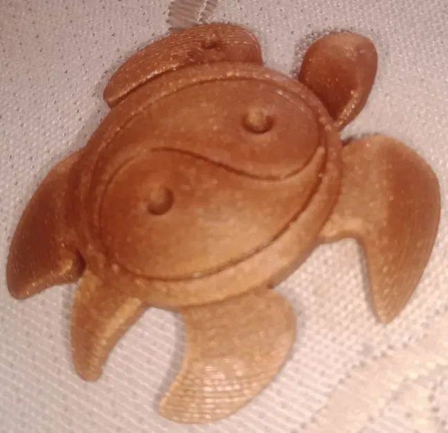 Mặt dây chuyền rùa Ying Yang độc đáo - Image 3