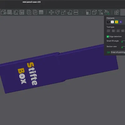Hộp bút mini in tại chỗ cho trẻ em