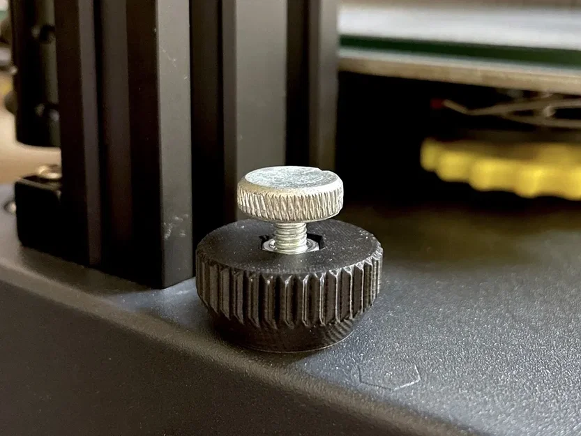 Núm điều chỉnh kép cho vít cân bằng giường Kingroon KP3S - Image 1