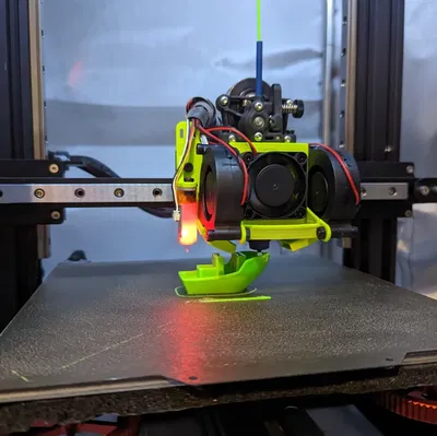 Bộ làm mát tùy chỉnh cho Ender 3: Black Knight và Revo CR