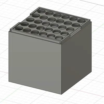 Bình để bút tối giản với nắp gập tiện lợi